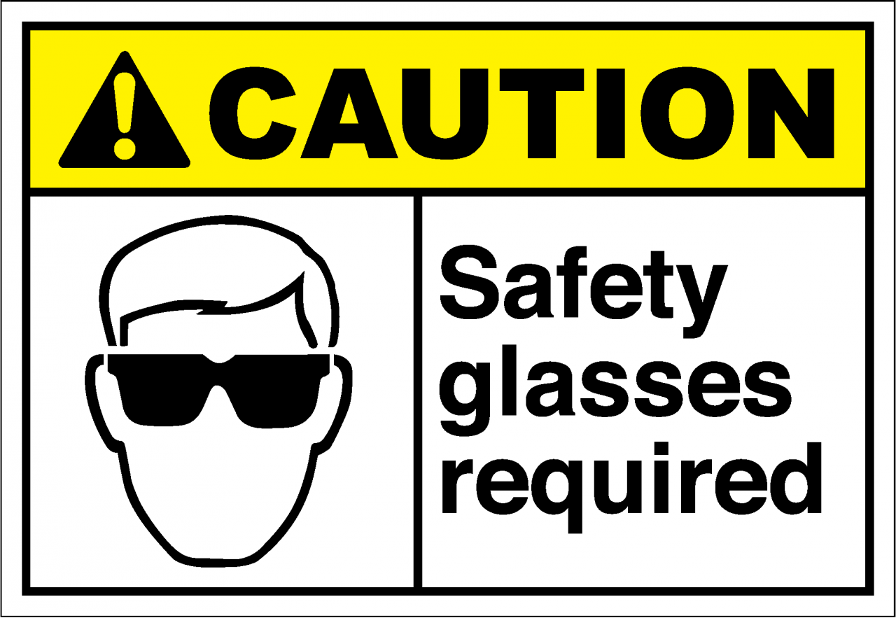 safetyglassesrequired